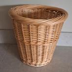 Mooie rieten mand - 27x30 cm, Mand, Rond, Ophalen of Verzenden, Zo goed als nieuw
