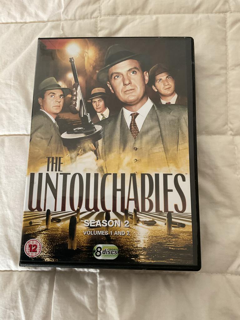 The Untouchables Seizoen 2 DVD Boxset, Boxset, Ophalen of Verzenden, Zo goed als nieuw, Actie en Avontuur
