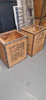 6 Grote Thee Kisten - Decoratie, Huis en Inrichting, Woonaccessoires | Kisten, Ophalen, Minder dan 50 cm, Gebruikt, Minder dan 50 cm