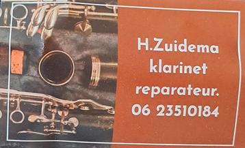 Reparateur Zuidema Levert Gereviseerde Klarinetten... beschikbaar voor biedingen