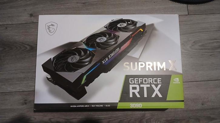 Rtx 3090 msi suprim x 24gb, Computers en Software, Videokaarten, Zo goed als nieuw, Nvidia, PCI-Express 4.0, GDDR6, HDMI, DisplayPort