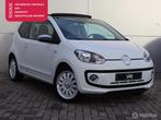 Volkswagen Up 1.0 White! Leer Navi Pano Stoelverwarming PDC, Auto's, Volkswagen, Voorwielaandrijving, Euro 5, Gebruikt, Wit