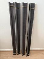 IKEA Hoppvals plisségordijnen 4x, Huis en Inrichting, Stoffering | Gordijnen en Lamellen, Ophalen, Gebruikt, 100 tot 150 cm, Grijs