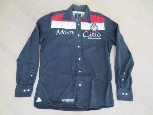 Mc Gregor overhemd Monte Carlo, maat M, Kleding | Heren, Overhemden, Zo goed als nieuw, Halswijdte 39/40 (M), Blauw, Ophalen of Verzenden
