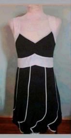 Steps mooi jurk, Zwart, Ophalen of Verzenden, Zo goed als nieuw, Knielengte