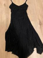Prachtige zwarte jurk met pailletten maat 36, Zwart, Cocktailjurk, Ophalen of Verzenden, Zo goed als nieuw