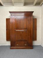 Klassieke eiken jagerskast, 7577RB Oldenzaal, Eikenhout, Ophalen of Verzenden, Zo goed als nieuw