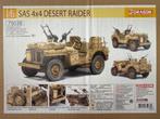 Dragon 1/6 SAS 4x4 Desert Raider 75038, Hobby en Vrije tijd, Modelbouw | Auto's en Voertuigen, Overige merken, Auto, Groter dan 1:32