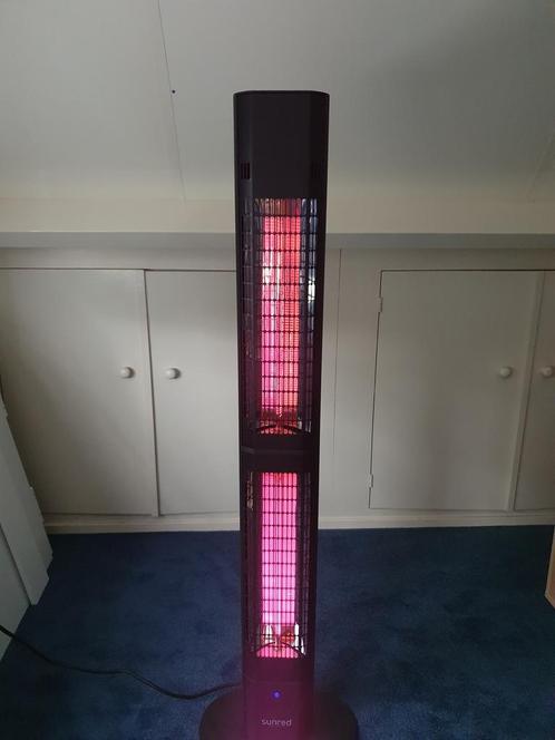 Te koop een Terrasverwarmer, Tuin en Terras, Terrasverwarmers, Zo goed als nieuw, Elektrisch, Vloer, Ophalen