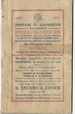 Schinveld 1932: Feestgids Fanfare St. Lambertus  (hafabra), Ophalen of Verzenden, Gelezen