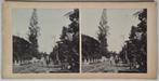 Stereofoto straat Bandung Nederlands-Indië 1910/20's, Gebruikt, Verzenden, Foto, Voor 1940