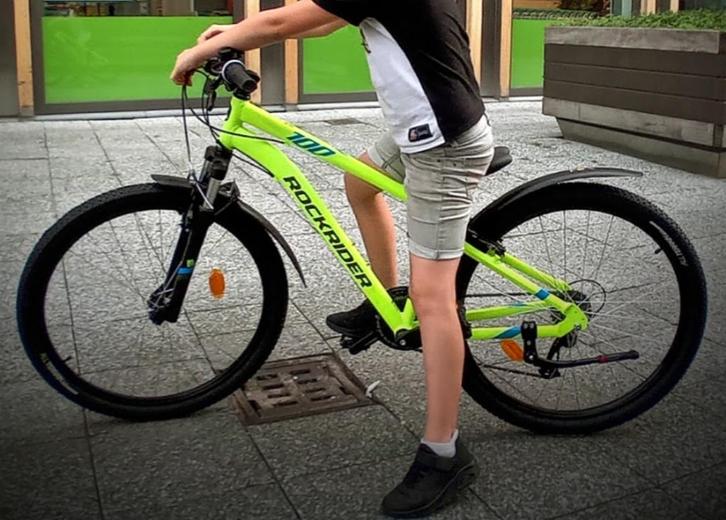 ROCKRIDER MTB voor kinderen 26" EXPL 500 geel 9-12 jaar, Fietsen en Brommers, Fietsen | Mountainbikes en ATB, Gebruikt, Overige merken