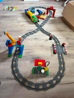 Duplo trein 5609 + brug + extra rails, Kinderen en Baby's, Speelgoed | Duplo en Lego, Ophalen of Verzenden, Zo goed als nieuw
