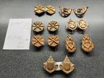 oude  Schouderemblemen  KL -  7 sets, Verzamelen, Militaria | Algemeen, Ophalen of Verzenden, Landmacht, Nederland, Embleem of Badge