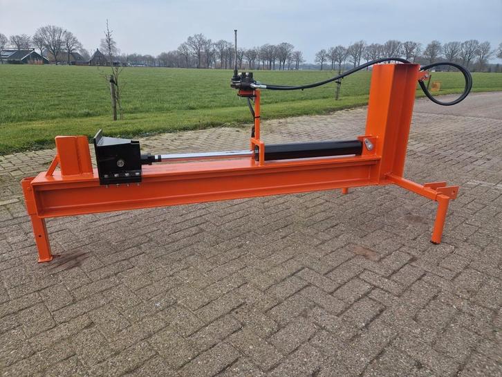 Zware kloofmachine / houtklover, Tuin en Terras, Kloofmachines, Zo goed als nieuw, Liggend, Ophalen