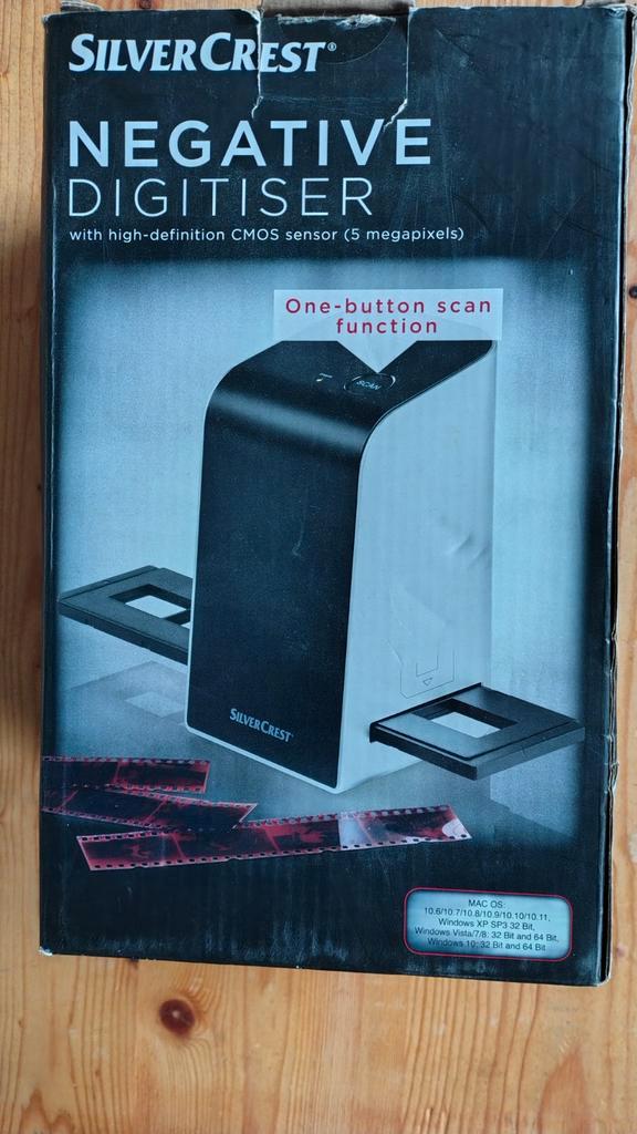 SilverCrest Diascanner - Digitaliseer uw dia's!, Computers en Software, Scanners, Gebruikt, Diascanner, MacOS, Windows, Ophalen of Verzenden