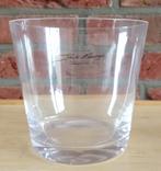 bloemenvaas Jack Mensinga, helder glas, volgnr 10, Overige kleuren, Ophalen of Verzenden, Minder dan 50 cm, Glas