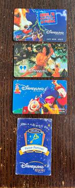Disneyland Parijs. Toegangspasjes., Ophalen of Verzenden, Overige figuren, Gebruikt