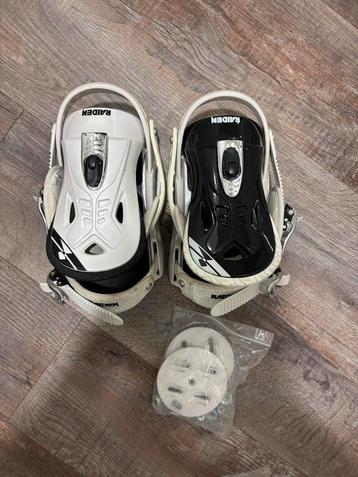 Raiden Snowboard Bindingen - Zwart/Wit beschikbaar voor biedingen
