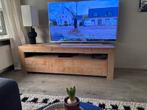 Prachtige stevige stijgerhouten tv meubel, Ophalen, 150 tot 200 cm, Zo goed als nieuw, Alle stijlen