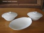 2 dekschalen, opdien vleesschaal, schaal, Thomas constanze, Ophalen of Verzenden, Effen, Porselein, Schaal of Schalen