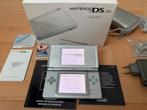 Nintendo DS Lite (Zilver) (in doos), Ophalen of Verzenden, Zo goed als nieuw, DS Lite, Zilver