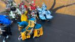 10 originele Schleich / Papo ridders te paard, Verzamelen, Speelgoed, Ophalen of Verzenden, Zo goed als nieuw
