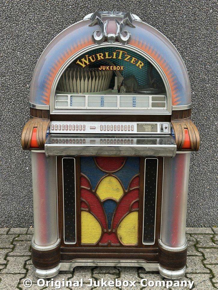 JUKEBOX: originele Wurlitzer model 1050 jukebox, Verzamelen, Automaten | Jukeboxen, Gebruikt, Wurlitzer, 1970 tot heden, Ophalen