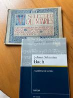Muziek voor orgel /piano Bach en Selected Voluntaries, Muziek en Instrumenten, Klassiek, Ophalen of Verzenden, Zo goed als nieuw
