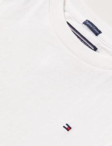 NIEUW! Tommy Hilfiger t-shirt wit maat 176 - S Biol. katoen beschikbaar voor biedingen