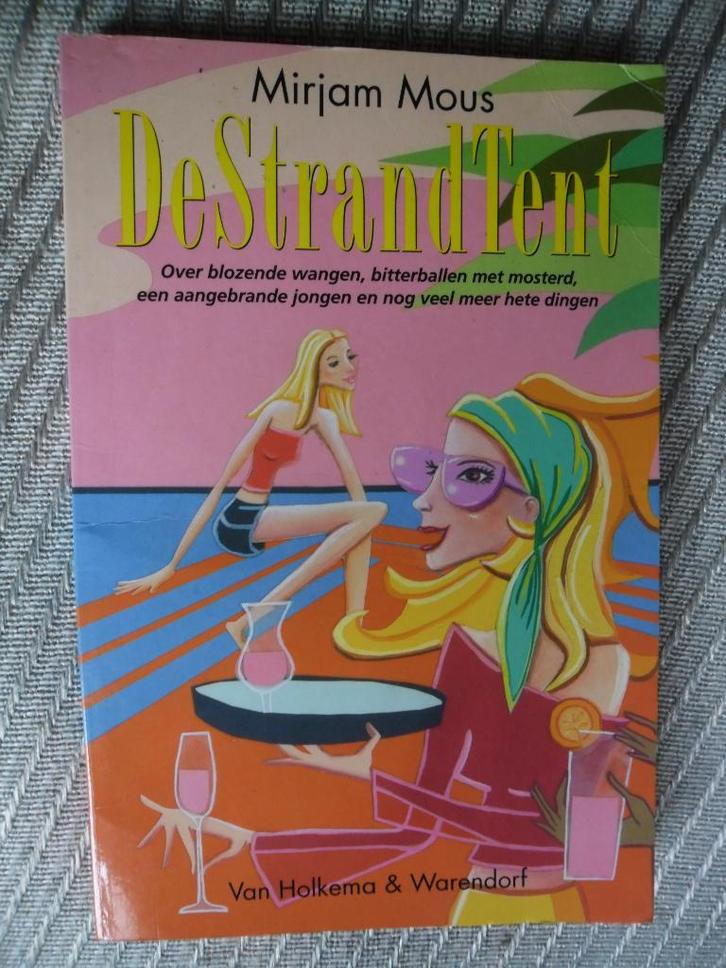 De StrandTent-Mirjam Mous, Boeken, Kinderboeken | Jeugd | 13 jaar en ouder, Zo goed als nieuw, Fictie, Ophalen