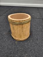 Tiki style beker / pennenbak bamboo tiki decoratie lounge, Ophalen of Verzenden, Zo goed als nieuw