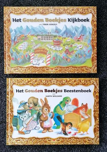 Gouden boekjes prentenboeken (2x) in A4 formaat - ZGAN. beschikbaar voor biedingen