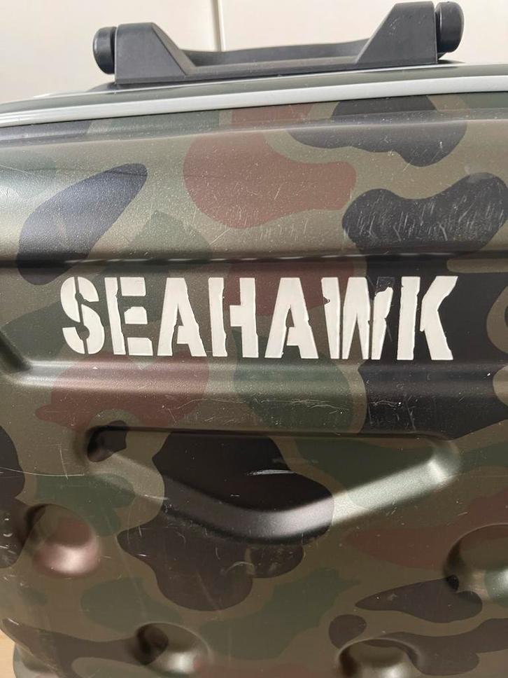 Seahawk handbagage koffer, Sieraden, Tassen en Uiterlijk, Koffers, Gebruikt, Hard kunststof, Minder dan 50 cm, Minder dan 35 cm