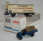 Märklin Museumwagen 1994 & Blauwe Oldtimer Vrachtwagen ! ! !, Wisselstroom, Ophalen of Verzenden, Märklin, Nieuw