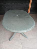 Hartman Tuintafel Ovaal Groen, Ophalen, Gebruikt, Ovaal, Kunststof