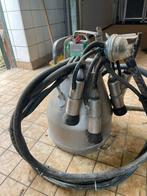 Melkketel met pulsator, Ophalen