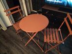 Tafeltje en 2 stoelen gietijzer, Ophalen of Verzenden, Nieuw