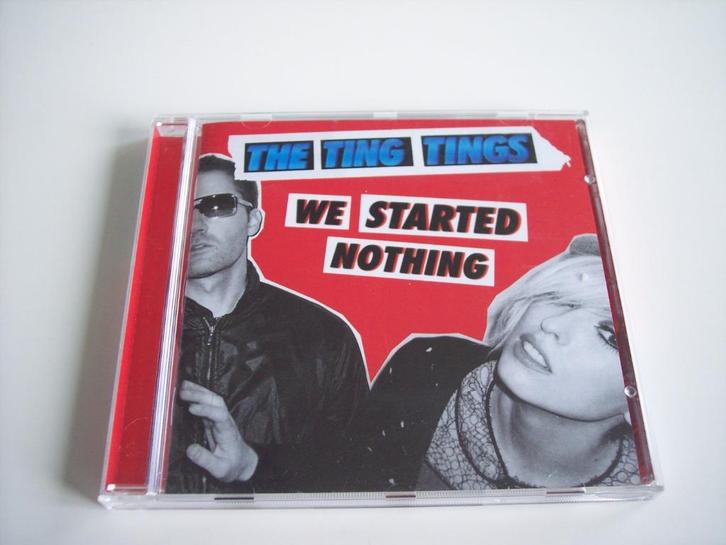 The Ting Tings - We started nothing, Cd's en Dvd's, Cd's | Rock, Zo goed als nieuw, Poprock, Ophalen of Verzenden