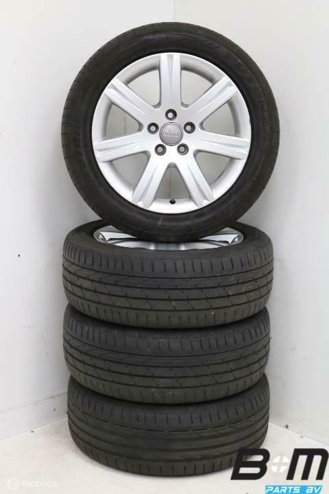 Org 17 inch velgen + banden Audi A6 4F 4F0071497666, Auto-onderdelen, Banden en Velgen, Banden en Velgen, Zomerbanden, 17 inch