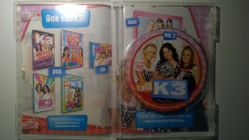 K3 - Hallo K3! Volume 2 (DVD), Alle leeftijden, Ophalen of Verzenden, Zo goed als nieuw, Muziek en Concerten