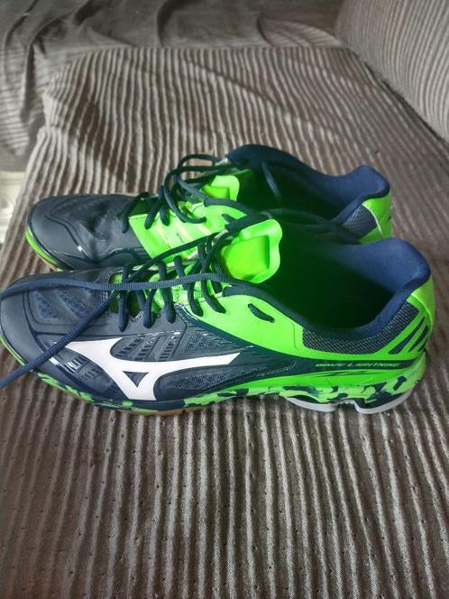 Mizuno wave lightning schoen zaal. Volleybal maat 47, Sport en Fitness, Volleybal, Gebruikt, Schoenen, Ophalen of Verzenden