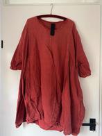 Rundholz wijnrode linnen jurk maat OS, Maat 46/48 (XL) of groter, Rundholz, Ophalen of Verzenden, Zo goed als nieuw