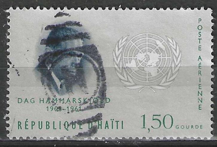 Haiti 1963 - Yvert 271PA - Dag Hammarskjold (ST), Postzegels en Munten, Postzegels | Amerika, Midden-Amerika, Verzenden