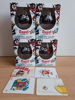 4x Duvel Loes van Delft nieuw in doos, Ophalen of Verzenden, Nieuw, Glas of Glazen, Duvel