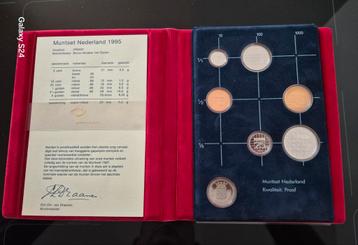 Muntset 1982 tm 1995 PROOF Kon. Beatrix - 14 stuks beschikbaar voor biedingen
