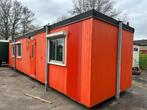 Grote Kantoorunit bouwkeet unit 11,5 X 3 (met werk)