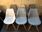 6 eetkamer stoelen., Vijf, Zes of meer stoelen, Gebruikt, Ophalen of Verzenden, Overige kleuren