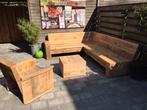 Degelijke douglas lounge banken, Tuin en Terras, Tuinsets en Loungesets, Ophalen, Nieuw, Hout, Eettafel