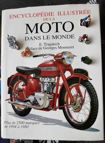 Encyclopedie illustree de la Moto dans le monde + 5 Pins beschikbaar voor biedingen